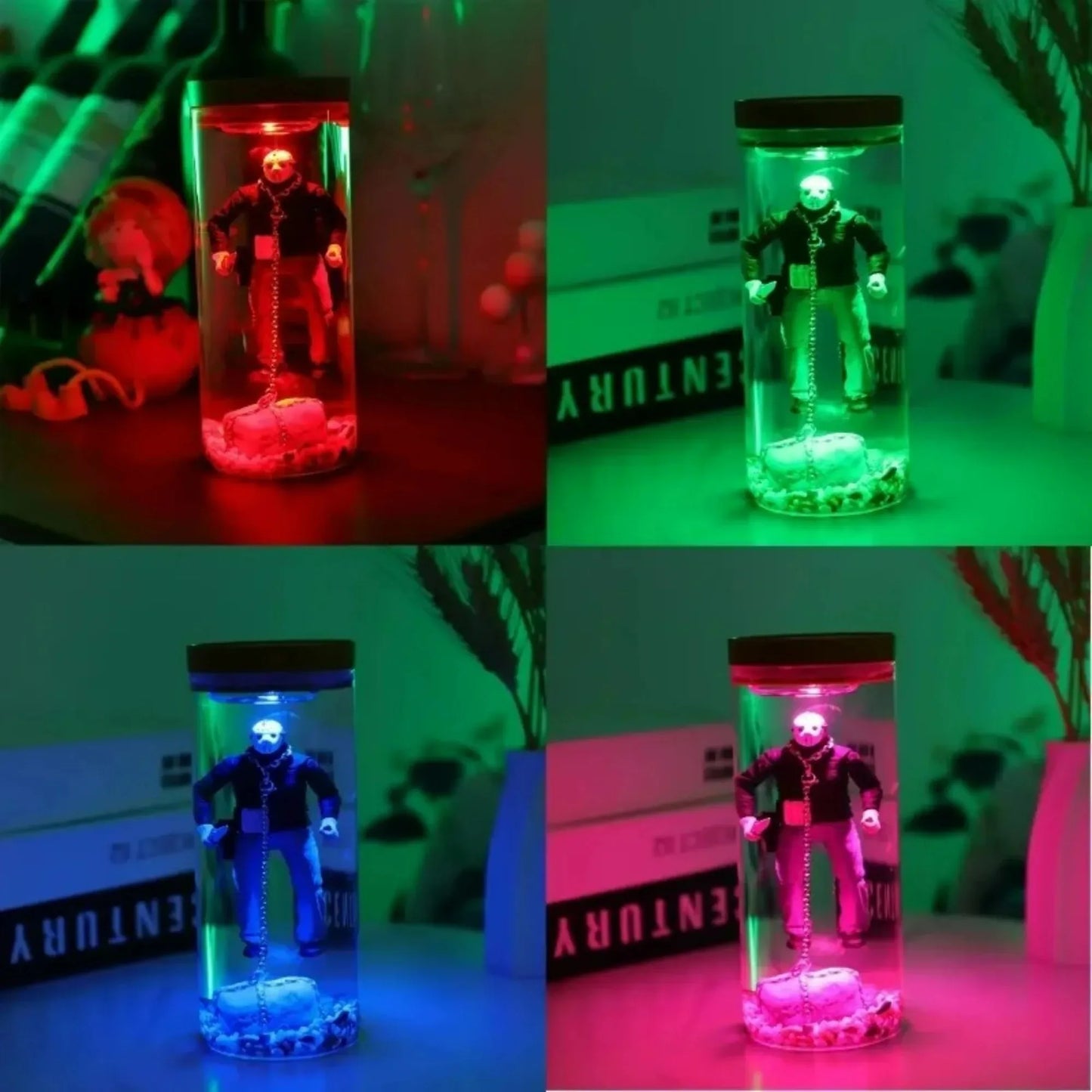 Jason Voorhees Friday 13th Water Lantern Collector Water Lantern Horror Decoration Gift Souvenir Halloween Night Lantern Decor image 4